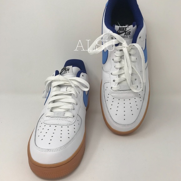 Nike Custom Air Force 1’07 Tristan White Blue W - Picture 3 of 8